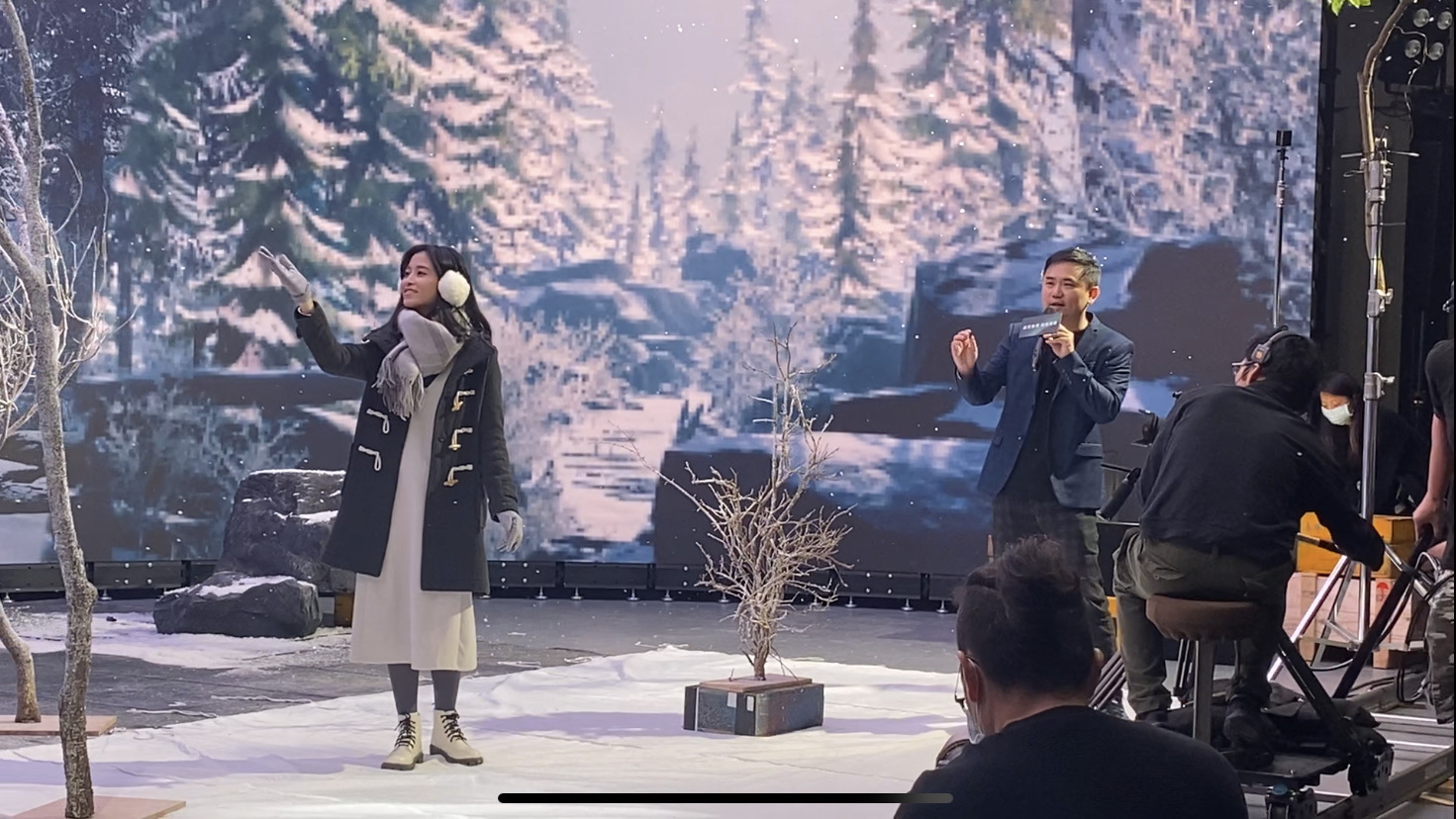 友達以ALED先進顯屏技術，與金馬獎視覺特效團隊「再現影像」攜手合作打造LED虛擬攝影棚，提供沉浸式表演體驗，並精簡拍攝成本與時間