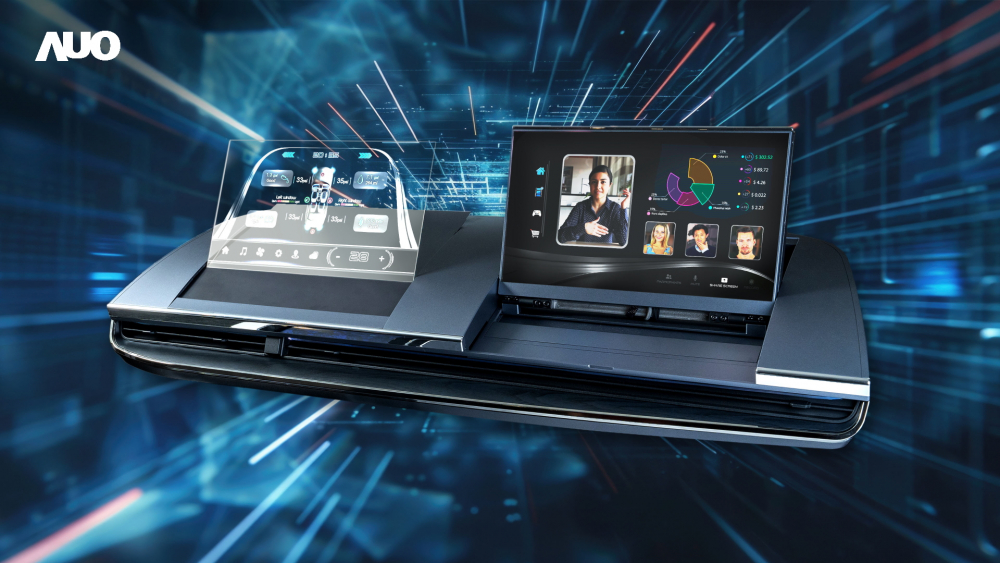 熊猫体育Micro LED Display HMI解决方案打造透明Micro LED前座仪表，呈现信息并保留驾驶视野开阔；亦为副驾驶座乘客打造收放自如的Micro LED屏幕，在不影响显示质量的前提于显示区内建镜头，让用户能与视讯对象直接眼神接触，提供绝佳的双向沟通体验