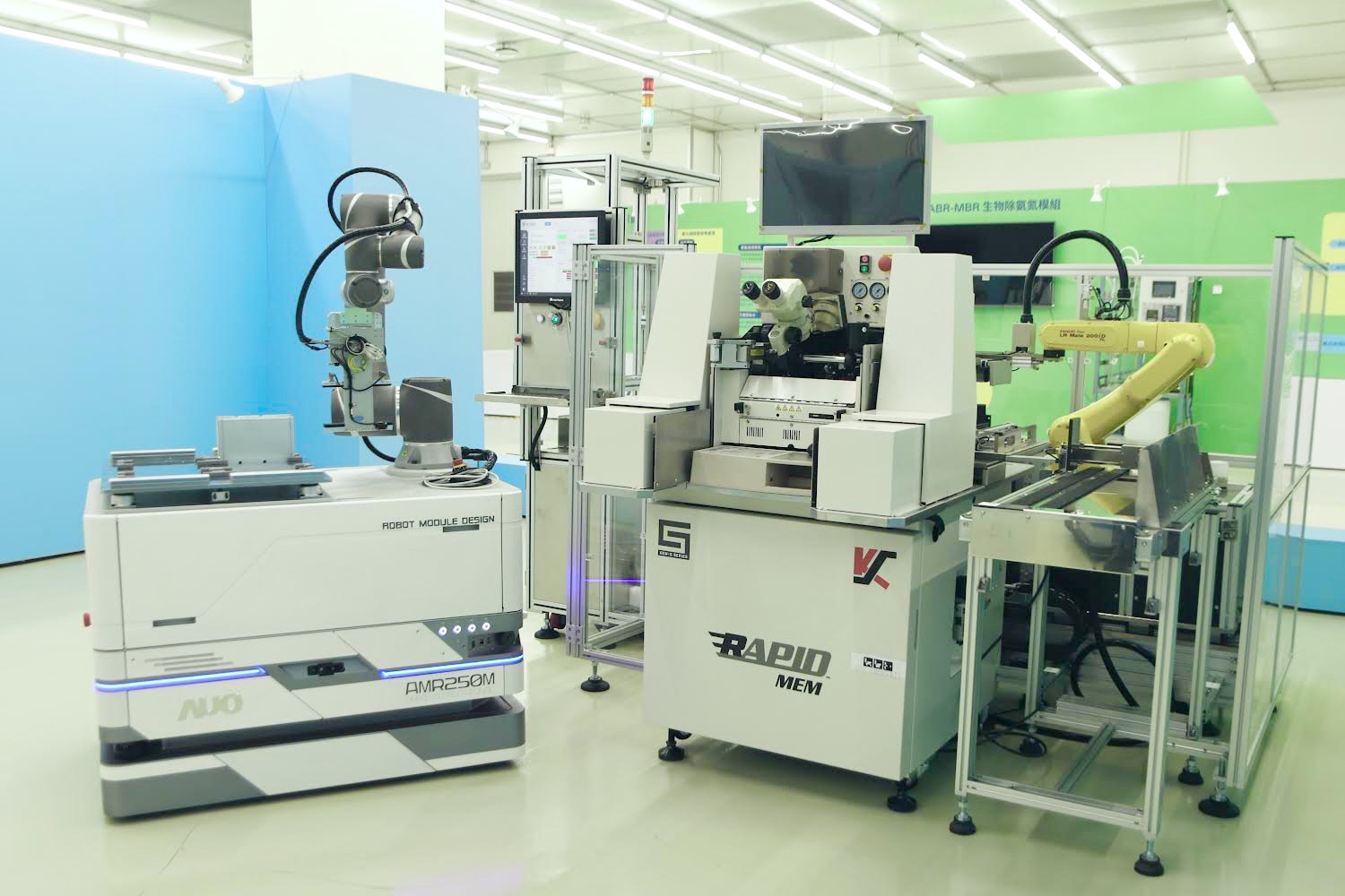 友達數位攜手半導體設備大廠K&S及夥伴樂宇精密，針對半導體封裝場域痛點，提供iAMHS一站式解決方案，創造產能提升至少10%的效益